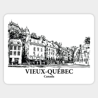 Vieux-Québec - Canada Sticker